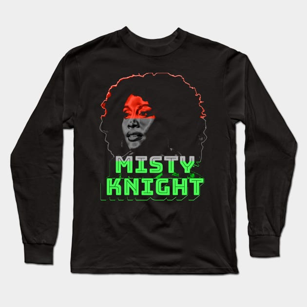 Misty “MFing” Knight alt 1 Long Sleeve T-Shirt by Thisepisodeisabout